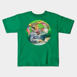 March Hare at the Tea Party Kids T-Shirt